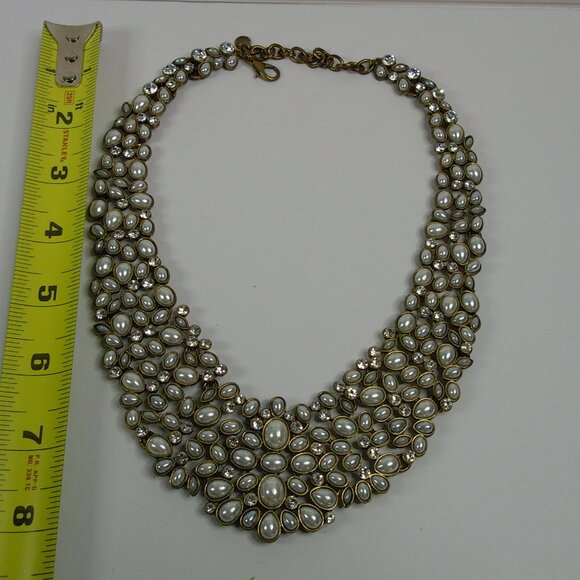Baublebar Crystal and Pearl Statement Necklace - Picture 4 of 8
